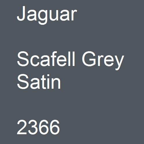 Jaguar, Scafell Grey Satin, 2366.